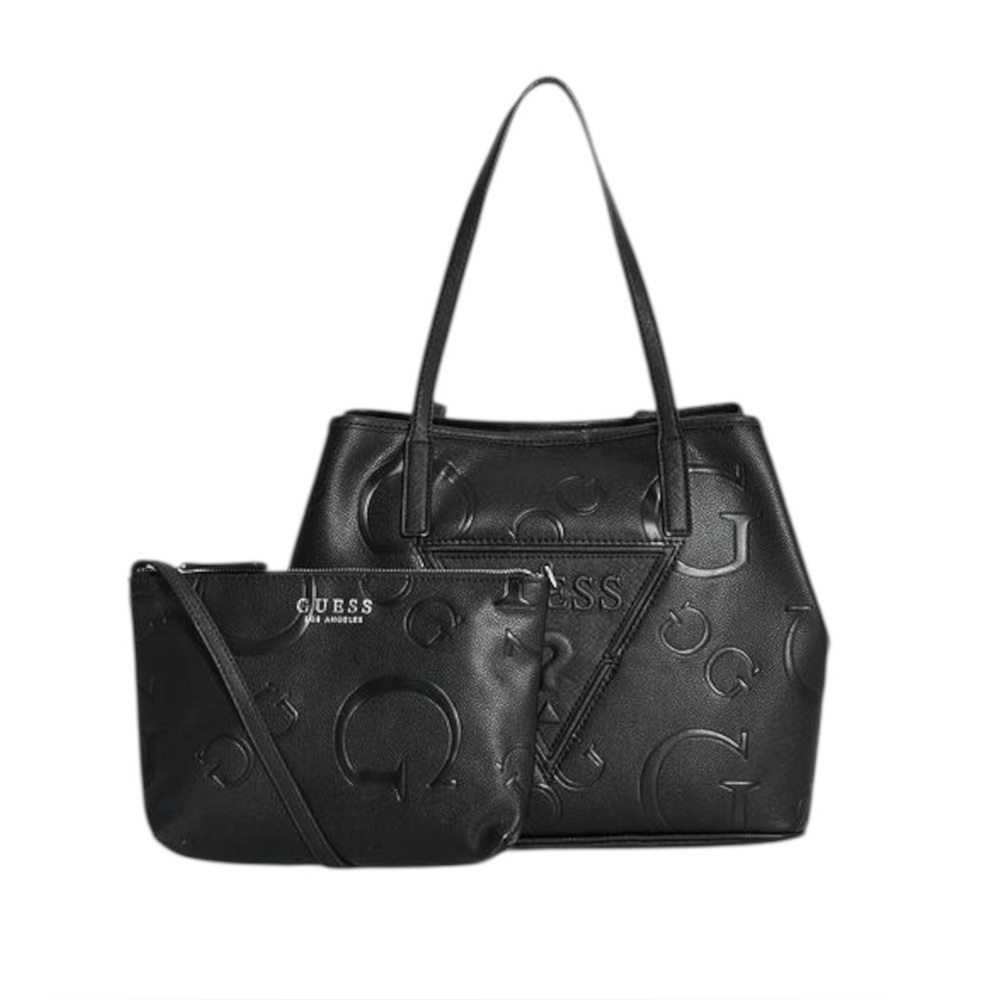 GUESS Black Women's Tote and Pouch